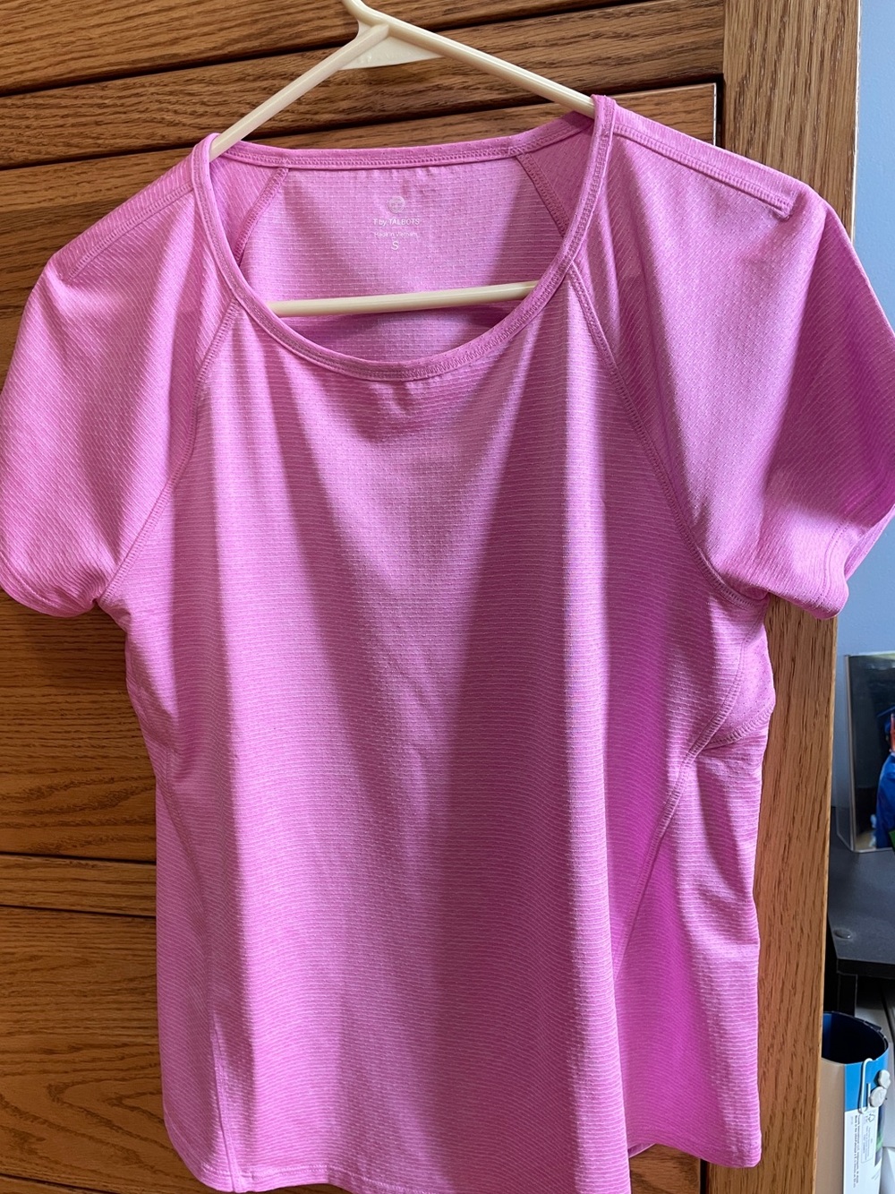 Talbots Pink Short Sleeve Performance Tee